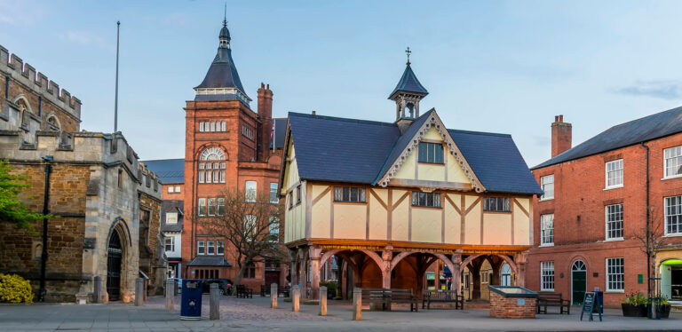 Market harborough market place