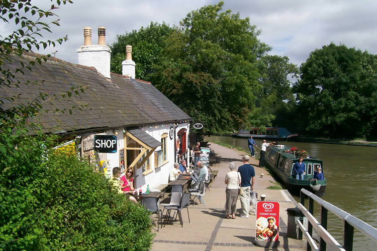 Foxton Locks near Market Harborough