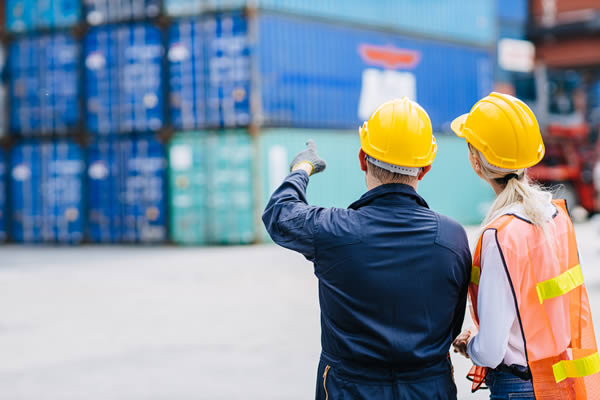 agent at container port