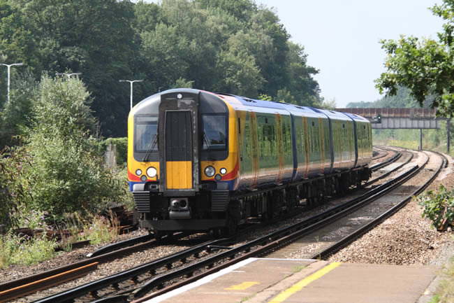 train in the countryside