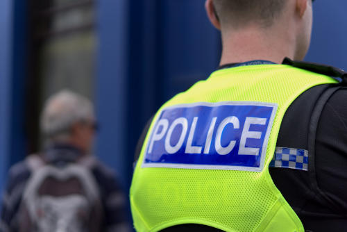 Policeman in Leicestershire