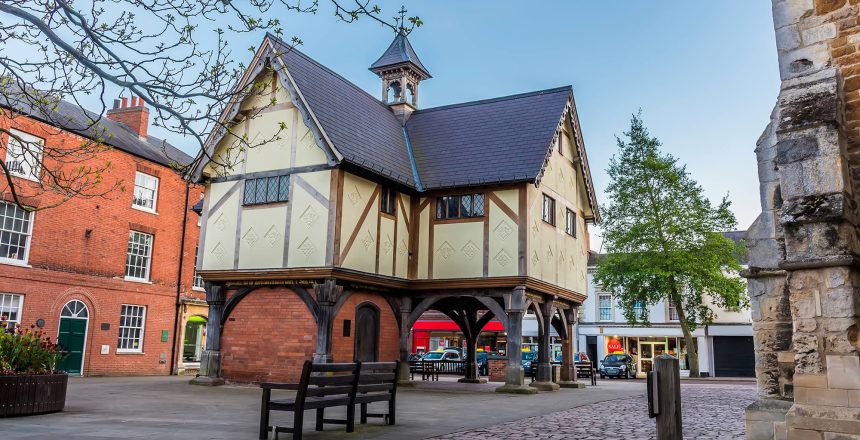 market square in market harborough