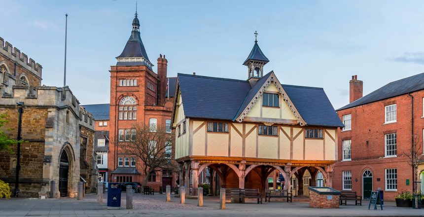 Market harborough market place