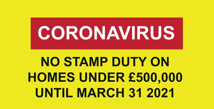 stamp duty tax break notice